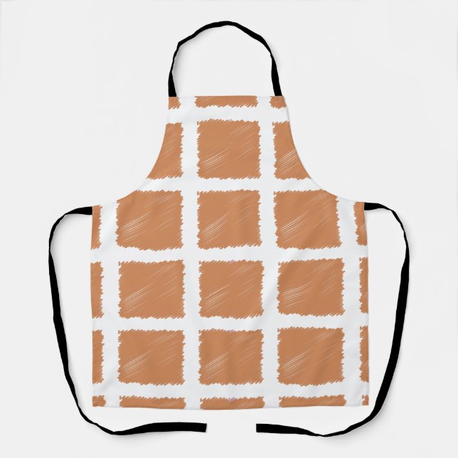 Delantal con estampado total (Anverso)