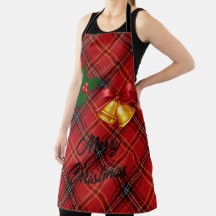 Delantal con estampado total