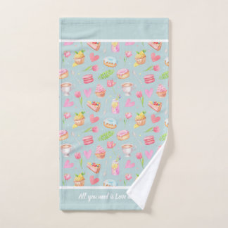 Delantal con Estampado Total 'Amor y Tarta'