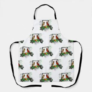 Delantal con estampado total Cardinals Corner (eli