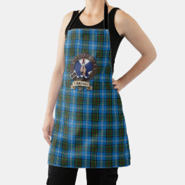Delantal con estampado total Clan Kirkpatrick