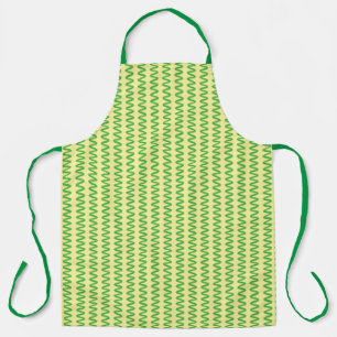 Delantal con Estampado Total de Espirulina Asombro