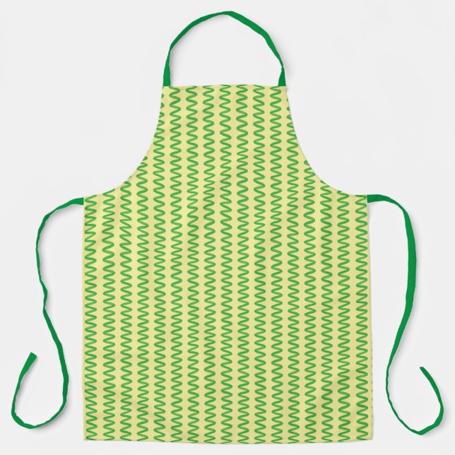 Delantal con Estampado Total de Espirulina Asombro (Anverso)