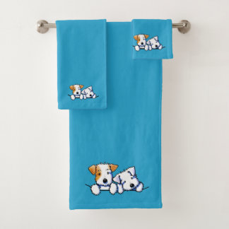 Delantal con estampado total de KiniArt Sealyham T