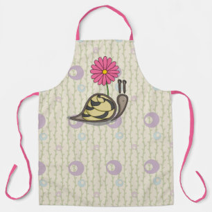 Delantal con estampado total de Sadie la caracol