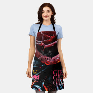 Delantal con estampado total MAMÁ La mejor mamá de