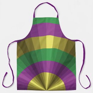 Delantal con Estampado Total Mardi Gras Ilusión