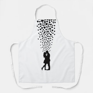 Delantal con Estampado Total, Mediano