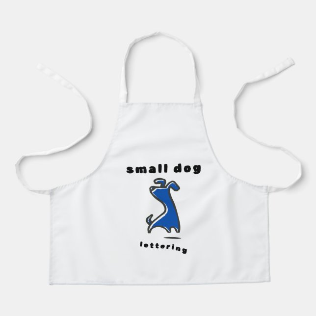 Delantal con Estampado Total, Mediano (Anverso)