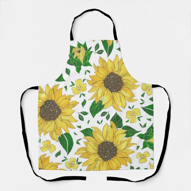 Delantal con Estampado Total, Mediano 26" x 30" (Anverso)