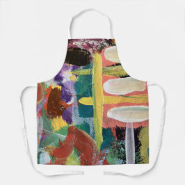 Delantal con estampado total, mediano en diseño Ca