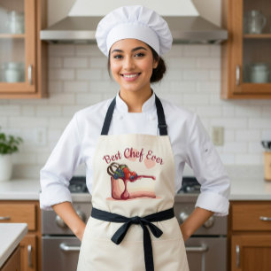 Delantal con Estampado Total "Mejor Chef de Todos 