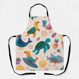 Delantal con Estampado Total Palm Vibes Regalo