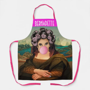 Delantal con estampado total para el día de spa de