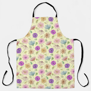 Delantal Con Flores