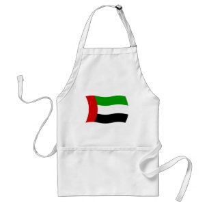 Delantal con la bandera de Emiratos Árabes Unidos
