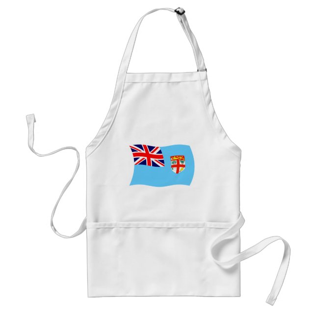 Delantal con la bandera de Fiji (Frente)