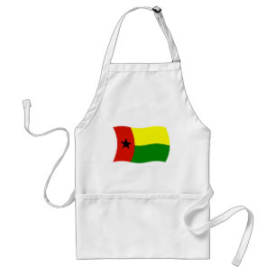 Delantal con la Bandera de Guinea Bissau