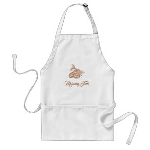 Delantal con Logo de Grano de Café Morning Fuel
