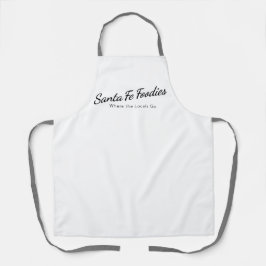 Delantal con logo de Santa Fe Foodies