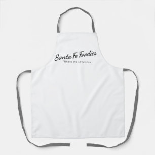 Delantal con logo de Santa Fe Foodies