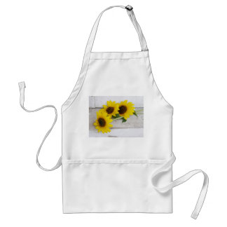 Delantal con los girasoles