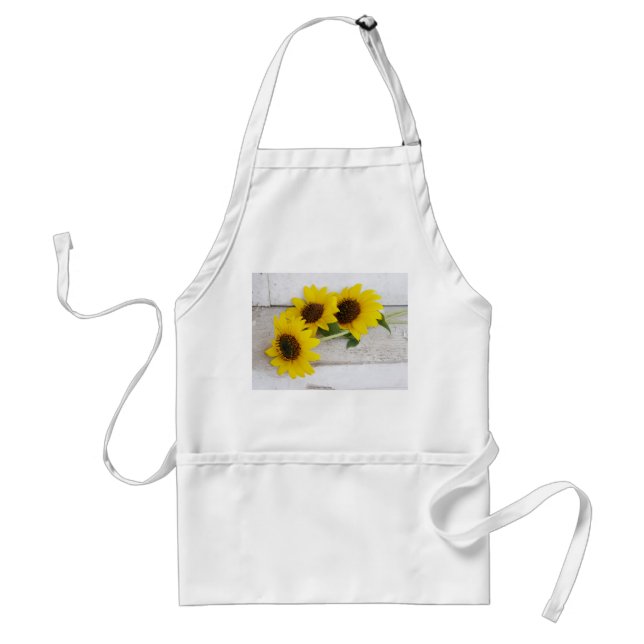 Delantal con los girasoles (Frente)