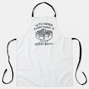 Delantal Con Ramen Todo Es Possi-Bowl