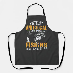 Delantal Con tema de pesca