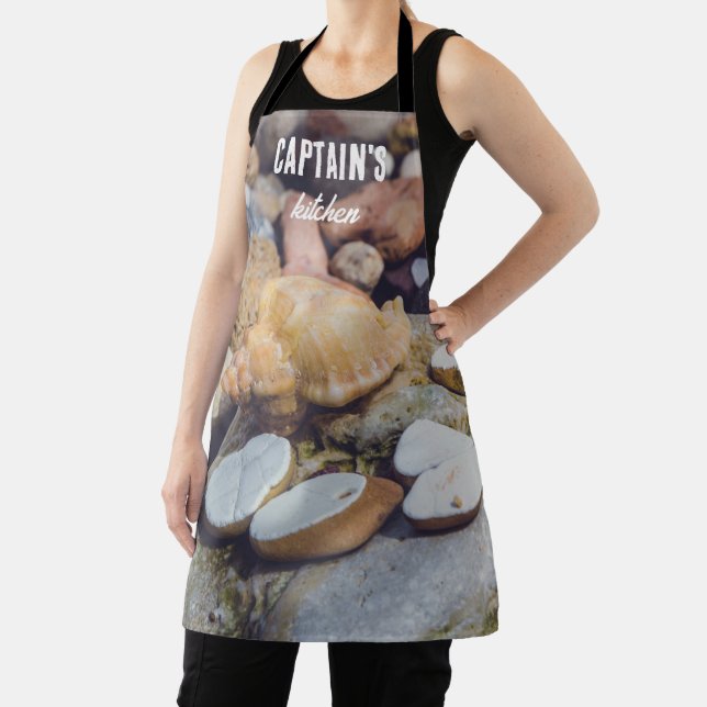 Delantal Concha de mar en el rompecabezas de la jigsaw a or (in situ)