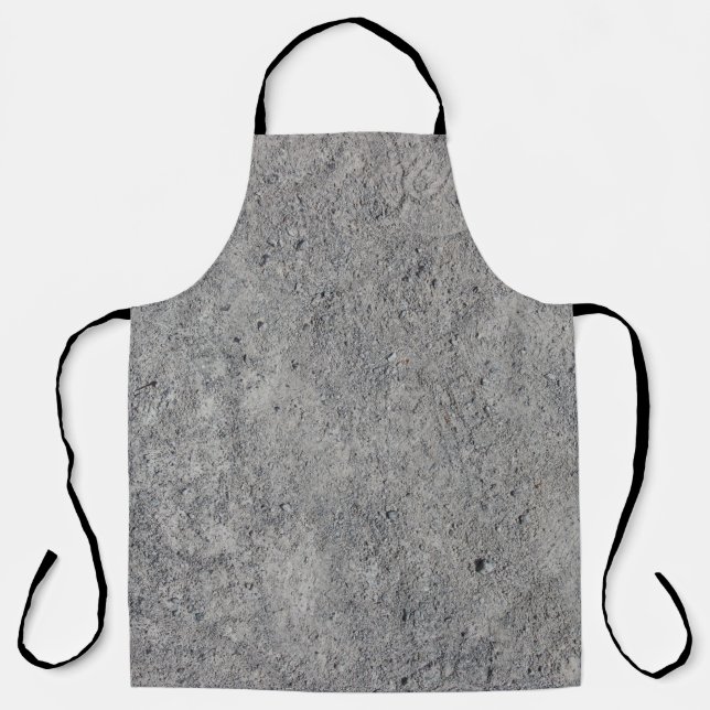 Delantal Concrete cement wall gray texture (Anverso)