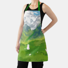 Delantal Conejito de pareja en Mountain View