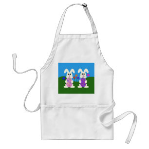 Delantal Conejo de Pascua #5 Apron adulto