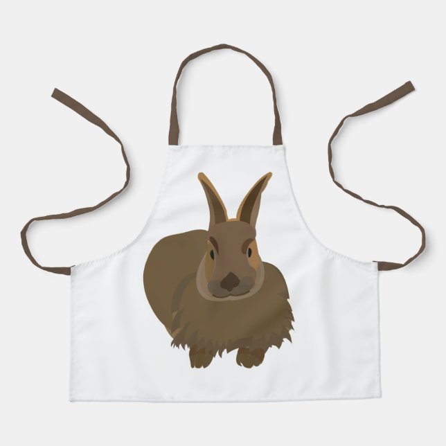 Delantal Conejo Lindo Bunny Niños (Anverso)