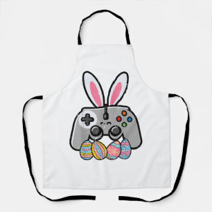 Delantal Conejo Orejas Pascua Controlador de Juegos Niños J