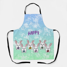 Conejos de Pascua con Forma de Huevo