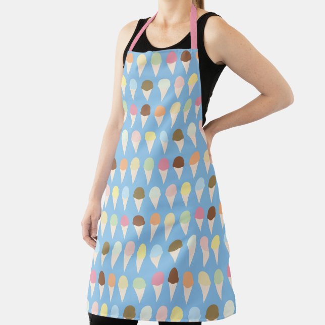 Delantal Cones de helado (in situ)