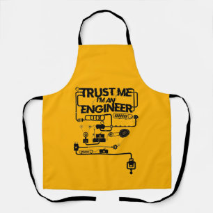 Delantal Confía en mí. Soy ingeniero