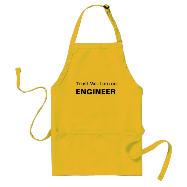 Delantal Confíeme en. Soy INGENIERO (Frente)