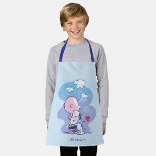 Delantal Confort y seguridad   Charlie y Snoopy Hug