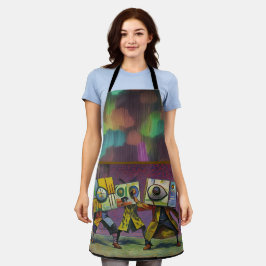 Delantal Congregating above