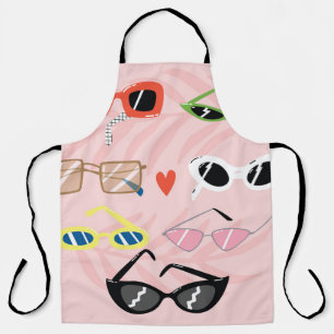 Delantal Conjunto de gafas de sol de moda al estilo persona