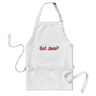 Delantal conseguido de Java