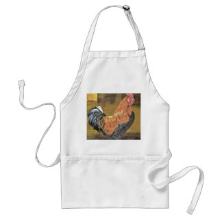 Delantal Conservación del arte de gallos de corral de pollo