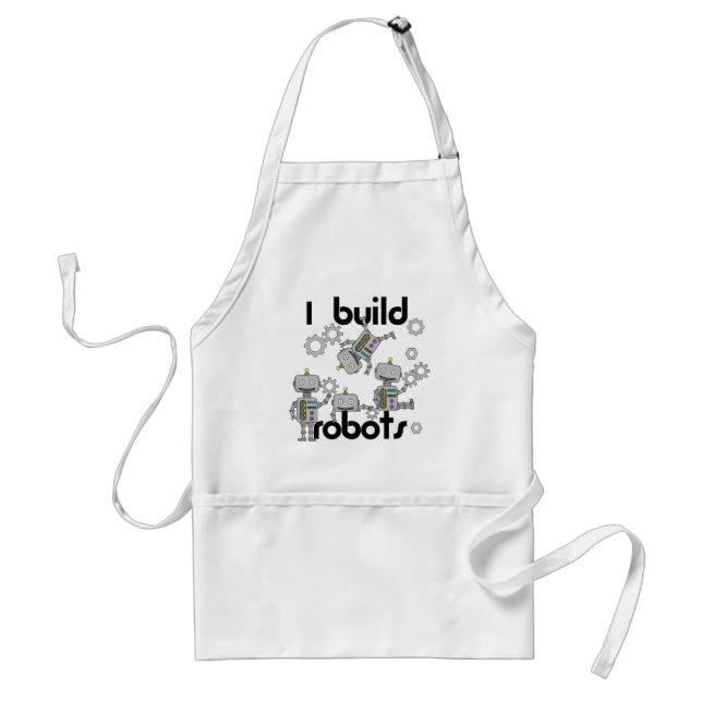 Delantal Construyo los robots (Frente)