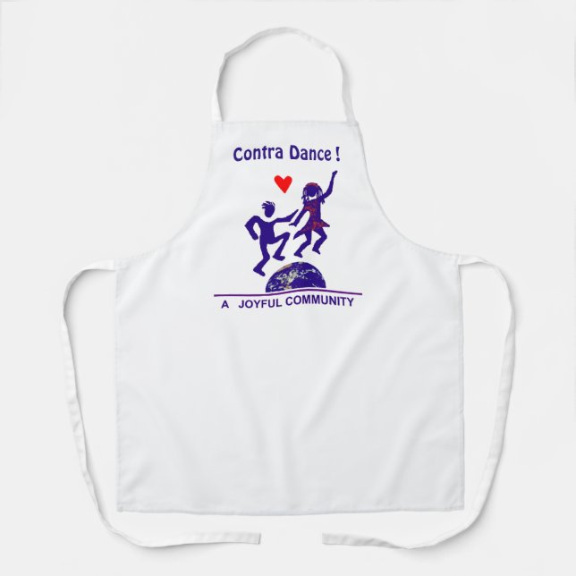 Delantal Contra Dance Gifts Apron Adulto (Anverso)