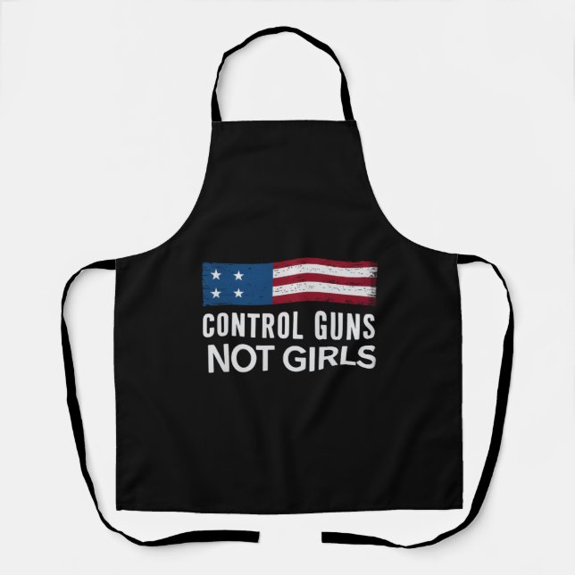 Delantal Controlen Armas No Chicas (Anverso)