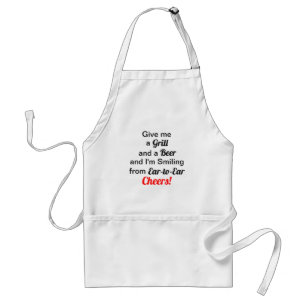 Delantal Cook Beer Humorous Apron