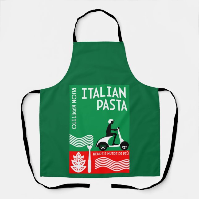 Delantal Cook italiano (Anverso)