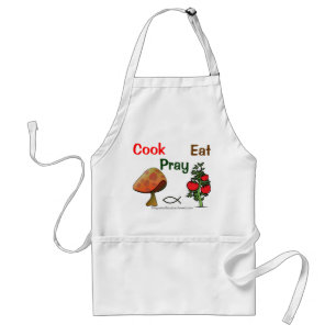 Delantal Cook Pray Eche Personalizar